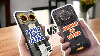 IIIF150 Air 2 Ultra  (VS) Ulefone Armor 26 ultra - walkie talkie and cool design | Air2 ultra | 2024