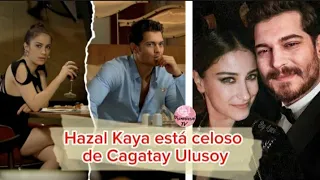 Hazal Kaya está celoso de Cagatay Ulusoy#cagatayulusoy #hazalkaya #femir #elsecretodeferiha #hazcag