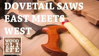 Z Saw Dozuki vs. Veritas Western Backsaw - East Meets West | Hand Tool Shootout