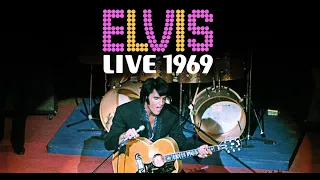 ELVIS PRESLEY - Live at The International Hotel, Las Vegas, NV -21 AUGUST,  `69 DINNER Show.