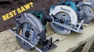 Which Cordless Circular Saw Is The BEST?! - Power Tool Playoffs