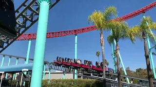 Xcelerator Knott's Berry Farm: The World's First Hydraulic Launched Coaster