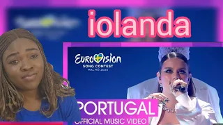 First time reacting to iolanda - Grito || Eurovision 2024 || REACTION