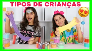 NOVELINHA - TIPOS DE  CRIANÇAS FAZENDO AMOEBA / SLIME #11 NICOLE DUMER