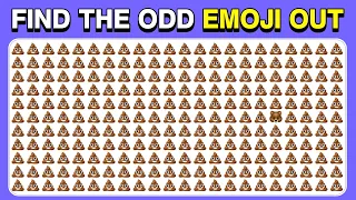 "Emoji Odd One Out: Expert Level! Can You Beat It?"