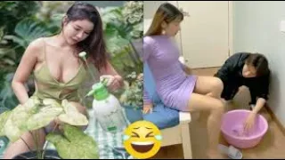Best Funny Comedy Video Tik Tok China Compilation 2022 | Try not to Laugh Challenge Must Watch P 42