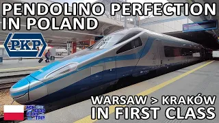 PENDOLINO PERFECTION IN POLAND / PKP EIP IN FIRST CLASS / WARSAW TO KRAKÓW