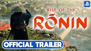 New Open World Samurai RPG - Rise of the Ronin 2024 (Official Trailer PS5)