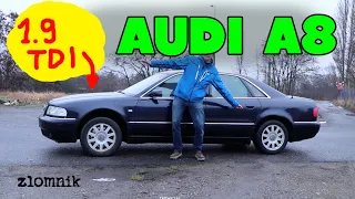 Złomnik: Audi A8 po swapie na 1.9 TDI