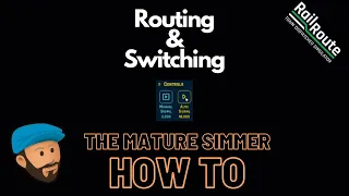 RAIL ROUTE HOW TOS | Routing and switching basics | Rail Route Train Dispatcher Simulator