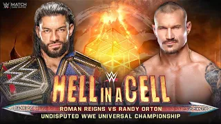 FULL MATCH: Roman Reigns vs Randy Orton (Hell In Cell) :UNDISPUTED CHAMPIONSHIP(WWE 2K22)