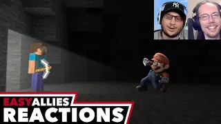 Minecraft in Smash Bros. - Easy Allies Reactions