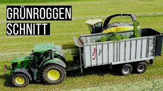 Grünroggenschnitt 2024 mit LU Hohlweg und LU Ziegler I Agrarvideos Oberfranken