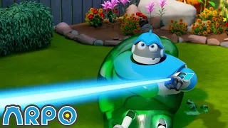 Limezilla Lives! | Arpo the Robot | Fun Cartoons For Kids | Moonbug Kids