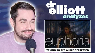 Doctor REACTS to Euphoria | Psychiatrist Analyzes "Trying to Pee While Depressed" | Dr Elliott