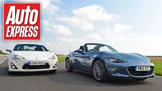 Mazda MX-5 vs Toyota GT86 track battle