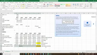 Calculate NPV using excel.  Model Depreciation, After tax cash flow, and net working capital.