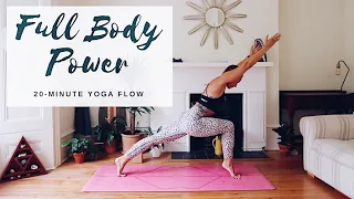 FULL BODY POWER YOGA | 20-Minute Flow | CAT MEFFAN