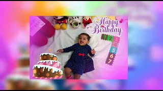 my babe girl #praneeksha 1-12 months photos