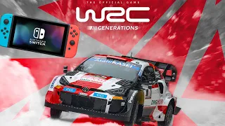 TEST de la version SWITCH | WRC Generations | GAMEPLAY FR