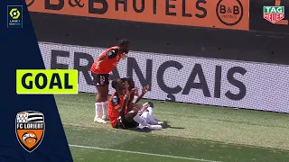 Goal Yoane WISSA (18' - FC LORIENT) FC LORIENT - FC GIRONDINS DE BORDEAUX (4-1) 20/21