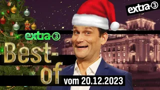 extra 3 Spezial: Best-of Christmas vom 20.12.2023 im NDR | extra 3 | NDR