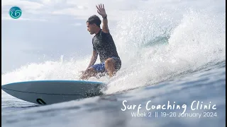 Macaronis Resort ||  19-25 January 2024 || Surf Clinic Week 2