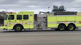 Chicago Fire Department O’ Hare At Groot Trash Yard Near Elk Grove Village