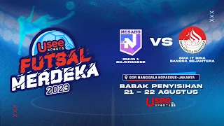 FUTSAL MERDEKA 2023 | SMKN 1 BOJONGGEDE VS SMA IT BINA BANGSA SEJAHTERA | PENYISIHAN