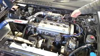 Honda H23 Turbo First Start