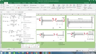 Método del trabajo virtual en vigas (Beam analysis with the virtual work method)