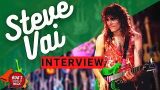 Steve Vai Interview | What it's like to be a musician| Rob's School of Music