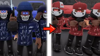 I did a BLOODS vs CRIPS War in THIS SOUTH BRONX ROBLOX HOOD RP GAME