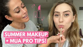 Summer Makeup Under 8 Products + No Brushes! | Dr. Shereene Idriss