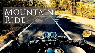 Triumph Bonneville T120 Black | Mountain Ride | Pure exhaust sound | ASMR