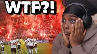 THIS IS CRAZY!! | American Football Fans vs European Football Fans (REACTION)