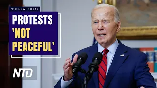Biden Breaks Silence on Campus Unrest; Keith Davidson Returns to Stand in New York Trump Trial | NTD