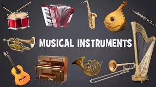 Musical instruments.Англійський відео-словник.