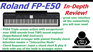 Roland FP-E50 Review