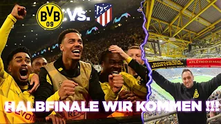 HALBFINALE WIR KOMMEN 🖤💛🔥 I DER BVB GEWINNT GEGEN ATLETICO IN DER CHAMPIONS LEAGUE MIT 4:2