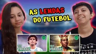 REACT PELÉ ETERNO! NOSSO ADEUS AO MAIOR DE TODOS E MARADONA, DESCANSE EM PAZ | FUTPARÓDIAS