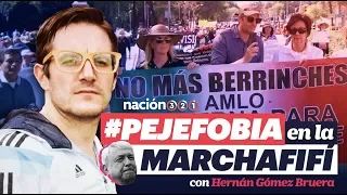 Hernán Gómez se lanzó a la #MarchaFifí a ver si había #Pejefobia y esto fue lo que pasó