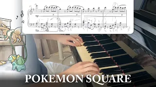 "Pokémon Square" (from "Pokémon Mystery Dungeon: Rescue Teams") || Piano Cover + Sheets!