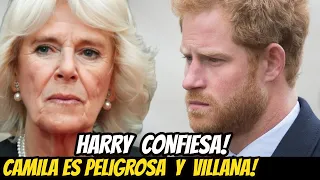 DURA NOTICIA! CONFIRMADO! PRÍNCIPE HARRY CALIFICA a CAMILA PARKER de "VILLANA" y "PELIGROSA"