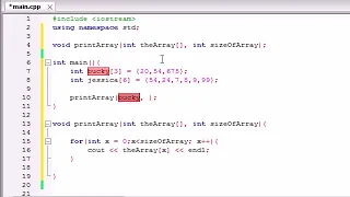 Buckys C Programming Tutorials   35   Passing Arrays to Functions