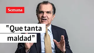 "Que tanta maldad, todo lo que nos han hecho": Óscar Iván Zuluaga | Videos Semana