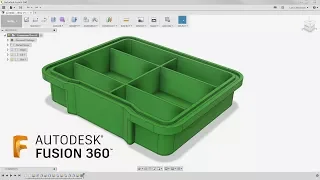 Model O-ring Grooves in a Box with Dividers — Fusion 360 Tutorial — #LarsLive 140