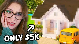 can i build a house for ONLY $5000 in the sims 4?