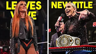 Real Reason Becky Lynch Has Left WWE...New WWE Title...WWE Star Deal Ending...Wrestling News