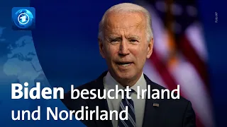 25 Jahre Karfreitagsabkommen: US-Präsident Biden besucht Irland und Nordirland